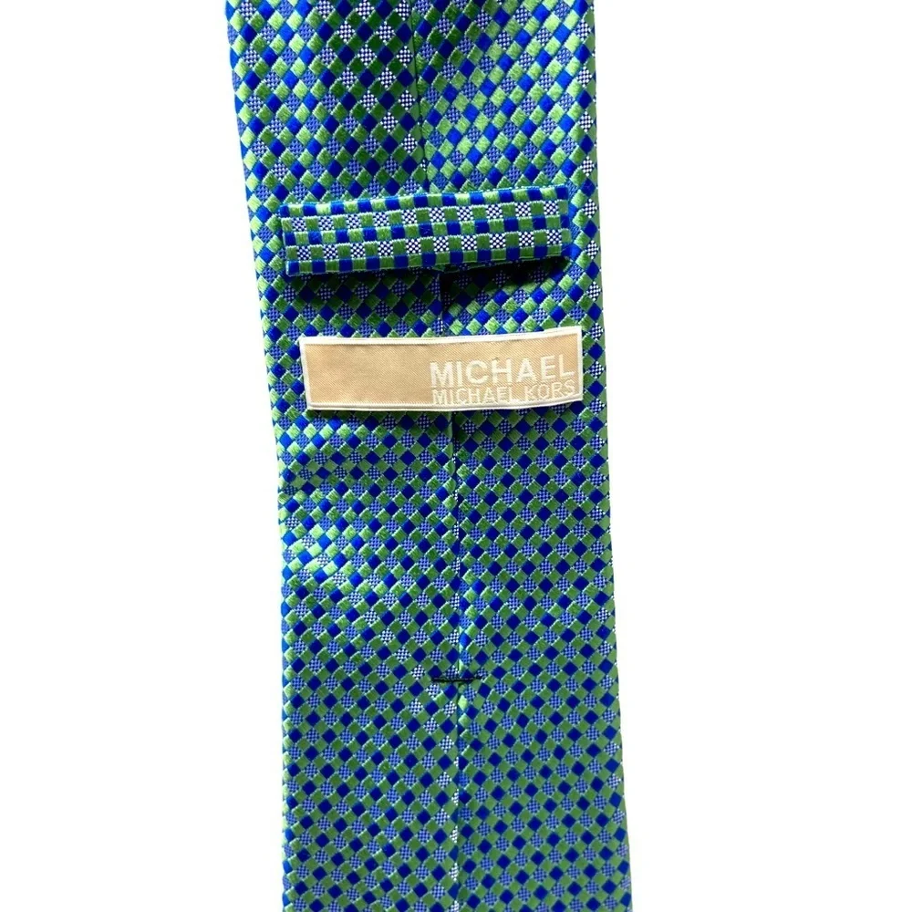 Michael Michael Kors Necktie Green and Blue